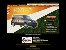 Tablet Screenshot of ezwaydriver.com